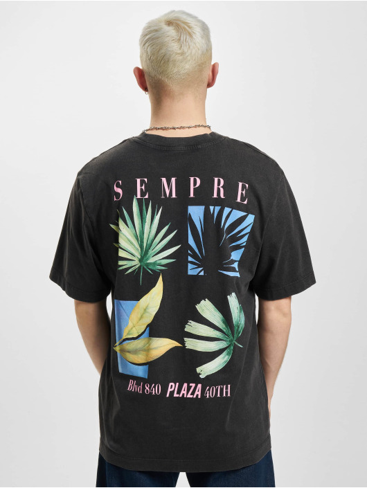 Jack & Jones T-Shirty Exotic Crew Neck czarny
