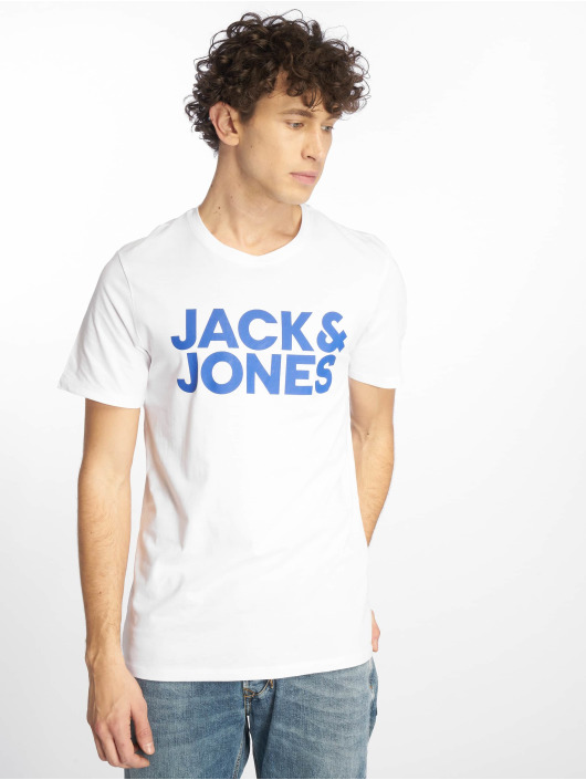 Jack & Jones T-skjorter jjeCorp hvit