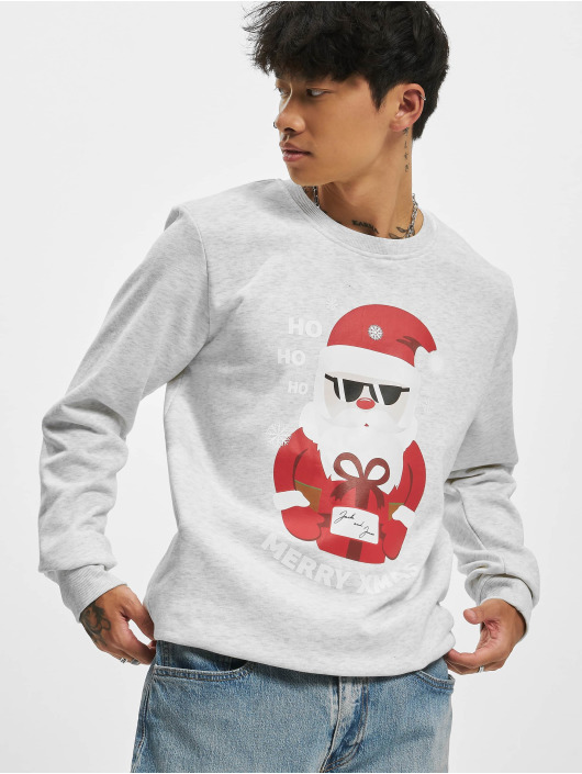 Jack & Jones Trøjer Toon Crew Neck Xmas hvid