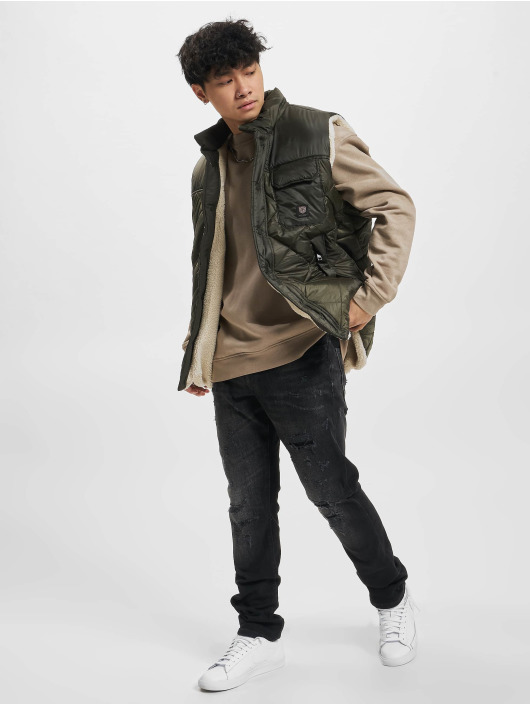 Jack & Jones Veste Sarge Reversible oliven