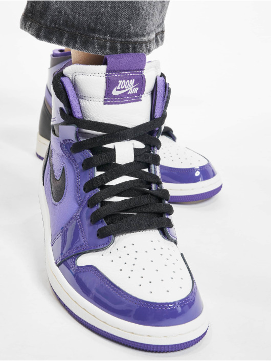 Jordan sneaker 1 High Zoom Air CMFT Purple Patent paars
