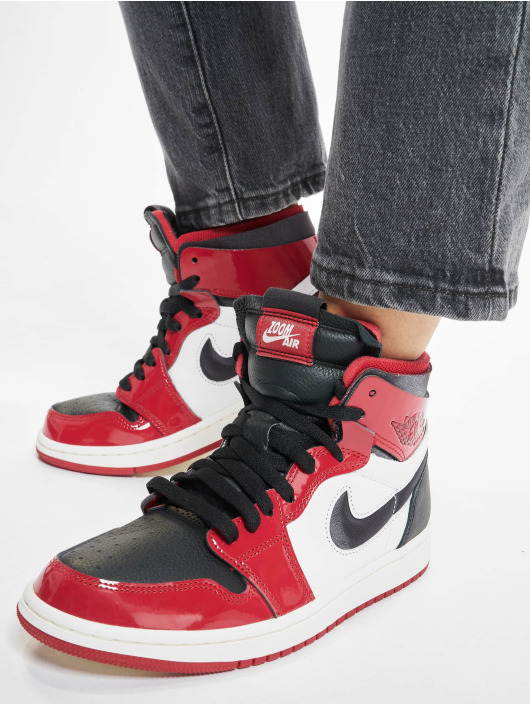 Jordan Sneakers 1 High Zoom Air CMFT Patent Chicago rød