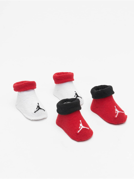 Jordan Socks Jumpman Color Blocked Bootie red
