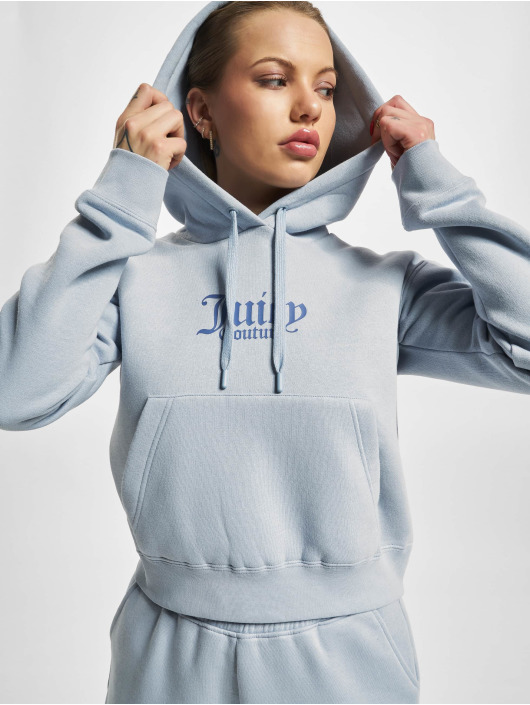 Juicy Couture Hoodies Fleece With Graphic blå