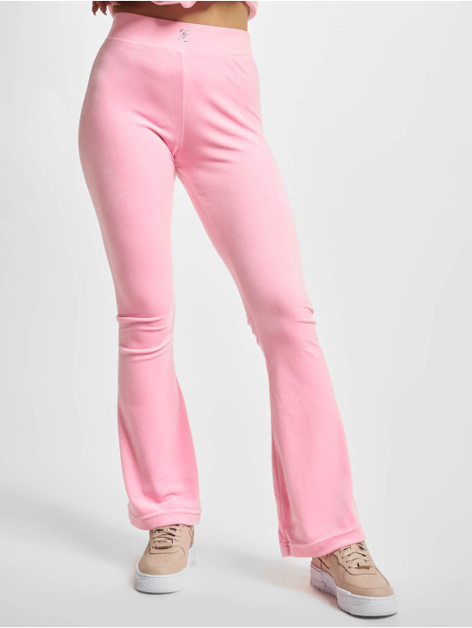Juicy Couture Jogging Velour Flared rose
