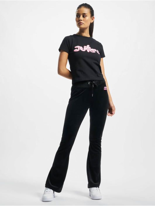 Juicy Couture Joggingbukser Bubble Low Rise sort