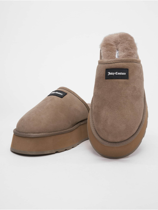 Juicy Couture Slipper/Sandaal Caggie Sheepskin beige