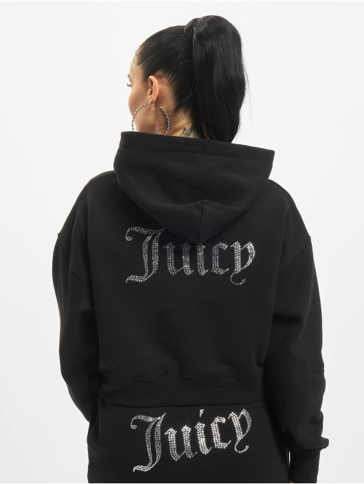 Juicy Couture Sweat capuche Tegan Juicy noir