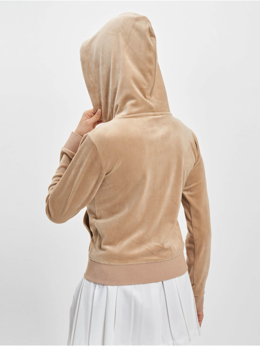 Juicy Couture Vetoketjuhupparit Robertson Class ruskea
