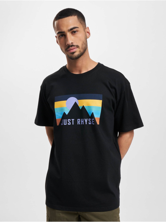 Just Rhyse Camiseta Mountainside negro