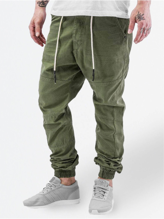 Just Rhyse Jean carotte antifit Börge olive