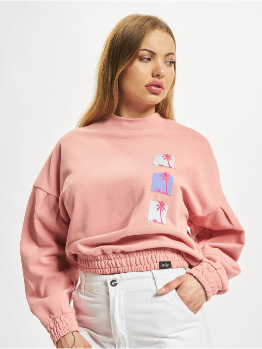 Just Rhyse Damen Pullover Beaches in pink