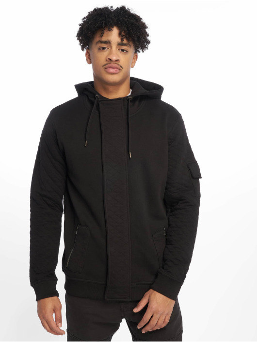 Just Rhyse Sweat capuche zippé Step noir