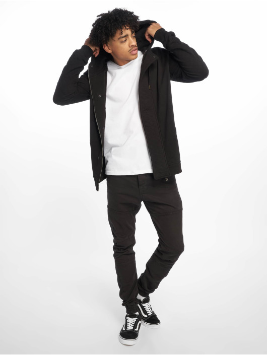 Just Rhyse Sweat capuche zippé Step noir