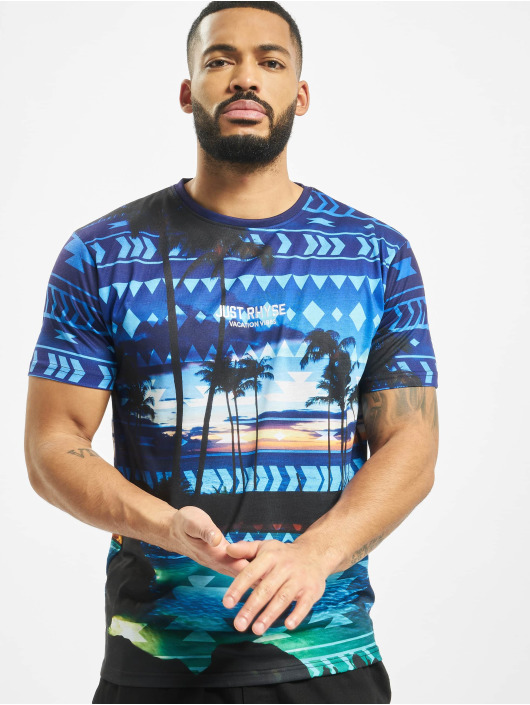 Just Rhyse T-Shirt Palm Coast blau