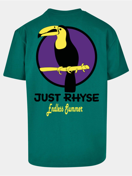 Just Rhyse t-shirt Tucan groen