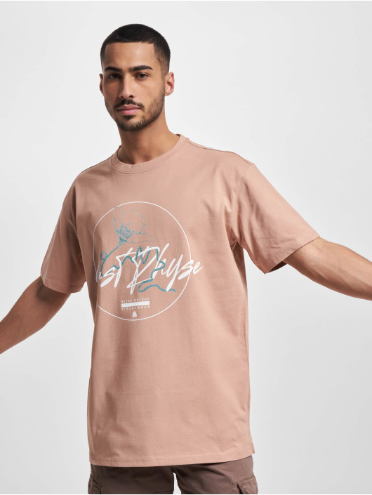 Just Rhyse Herren T-Shirt FullBloom in rosa