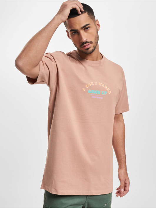 Just Rhyse Herren T-Shirt IDontWanna in rosa