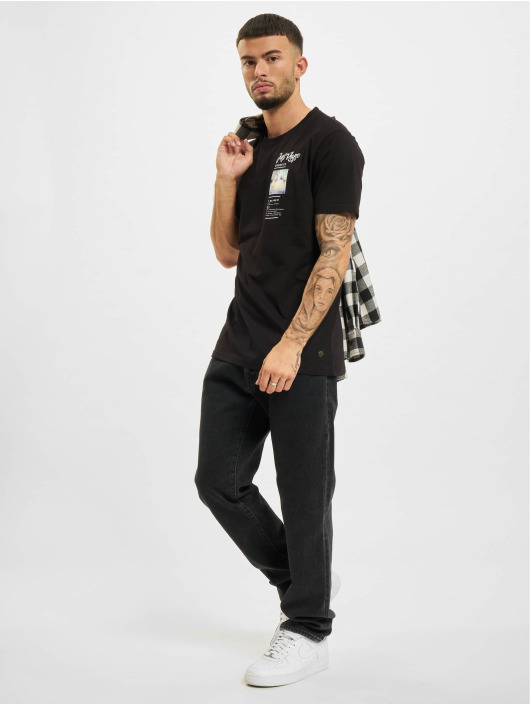 Just Rhyse t-shirt Zoar zwart