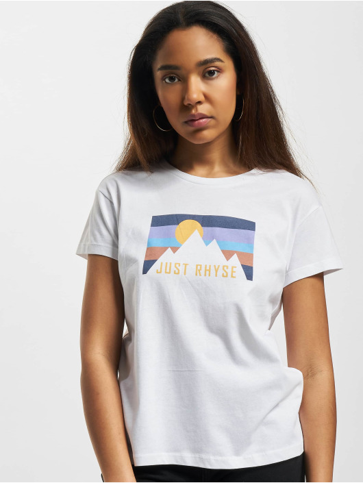 Just Rhyse T-shirts Mountainside hvid