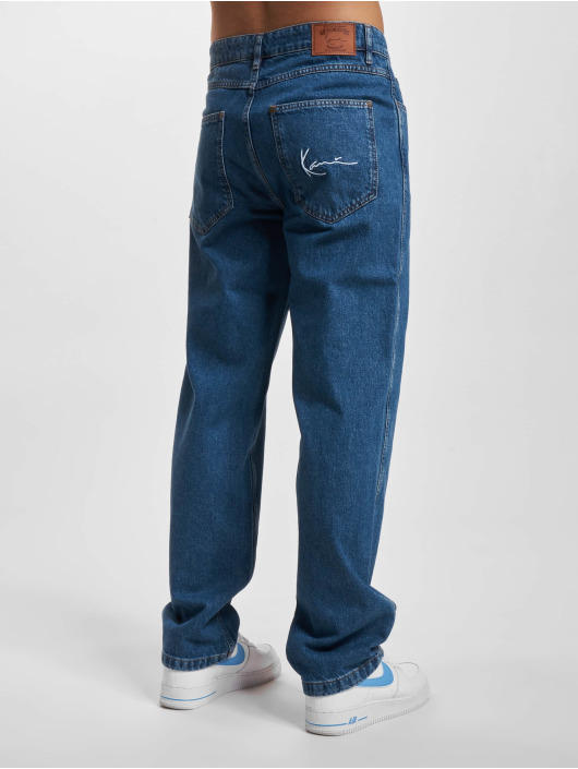 Karl Kani Baggy-farkut Small Signature Five Pocket Denim Baggy sininen