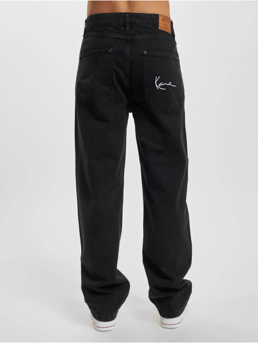 Karl Kani Baggy KK Small Signature Five Pocket Denim Vintage Baggy noir