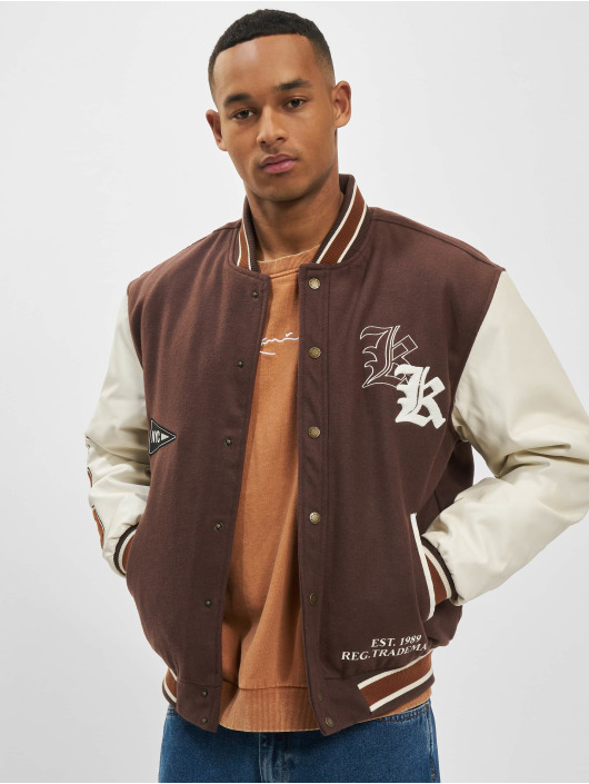 Karl Kani Baseball jack Old English Block College bruin