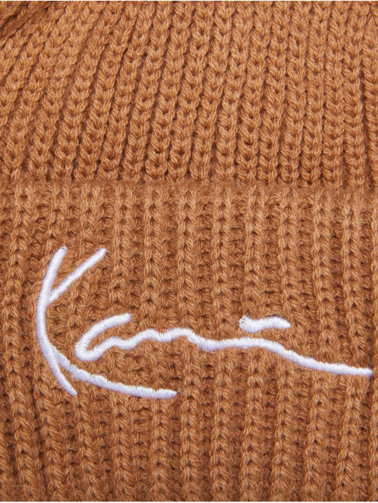 Karl Kani Beanie Signature Fisherman bruin