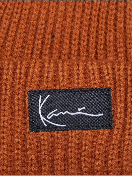 Karl Kani Beanie Signature Fisherman marrón