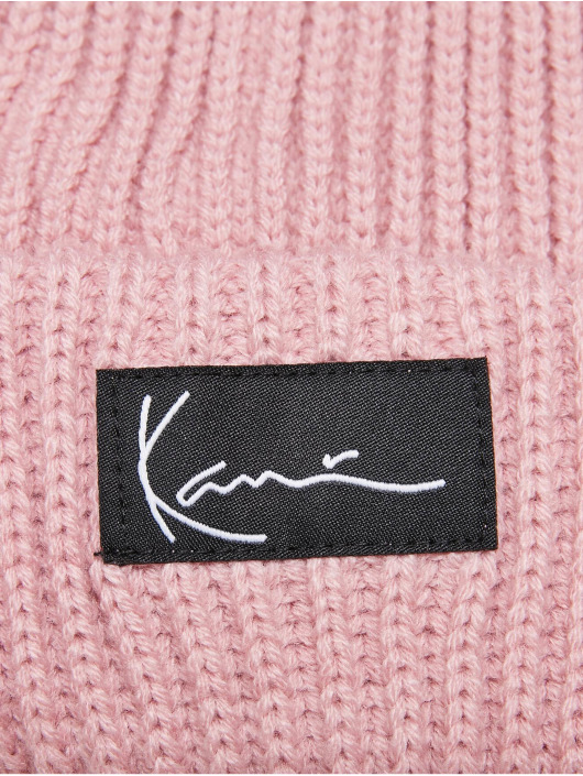 Karl Kani Beanie Signature Fisherman rosa