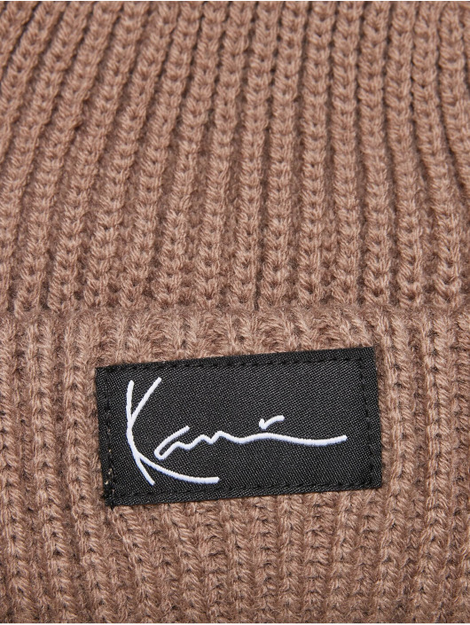 Karl Kani Bonnet Signature Fisherman gris