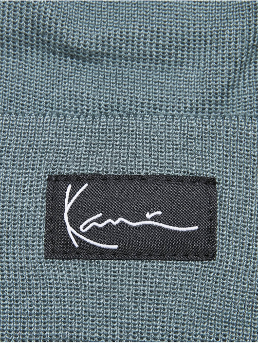 Karl Kani Bonnet Small Signature Long turquoise