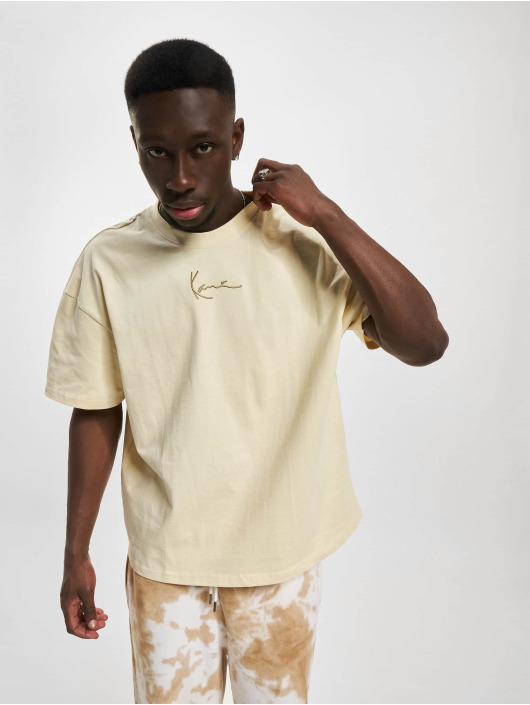 Karl Kani Camiseta Small Signature Heavy Jersey beis