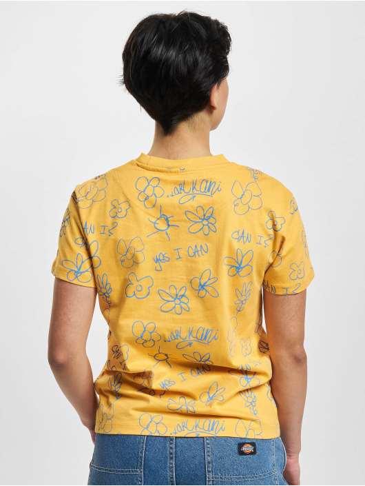 Karl Kani Camiseta Signature Flower colorido