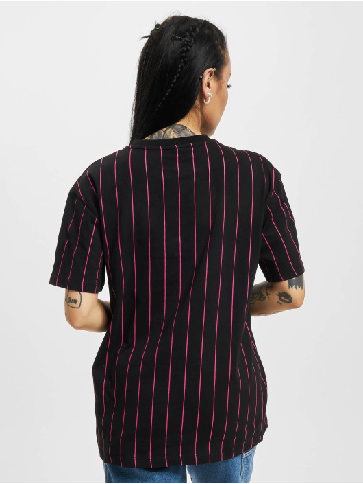 Karl Kani Camiseta Small Signature Essential Pinstripe Os negro