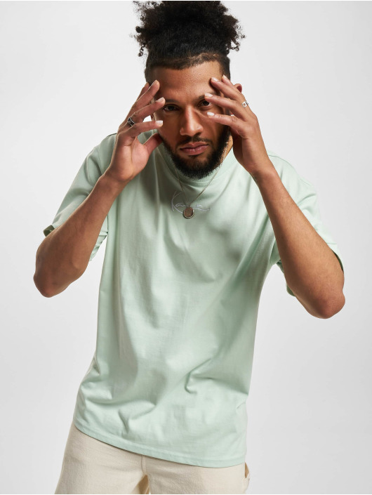 Karl Kani Camiseta Small Signature Essential verde