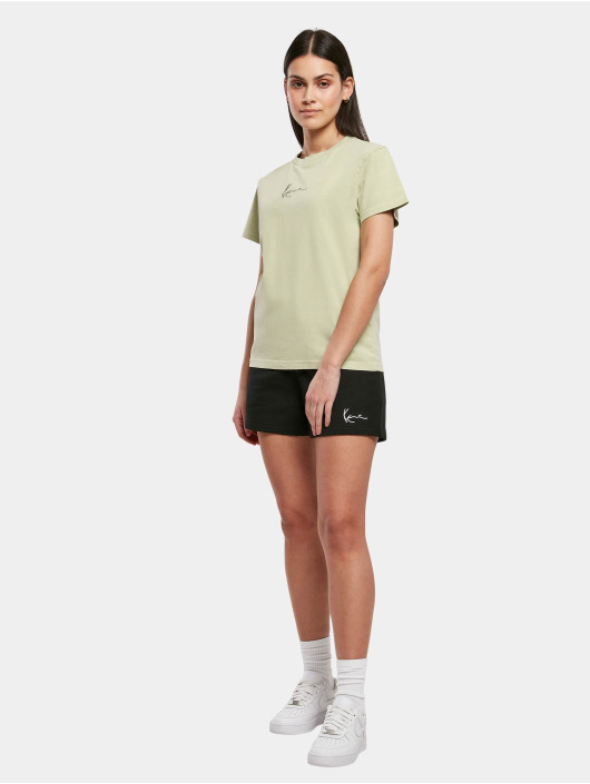 Karl Kani Camiseta Signature Washed verde