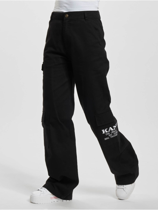 Karl Kani Cargo pants Denim čern