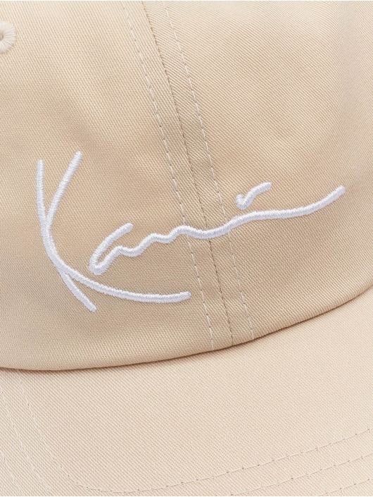 Karl Kani Casquette Snapback & Strapback Signature beige