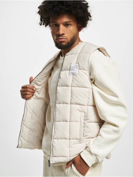 Karl Kani Chaleco Quilted beis