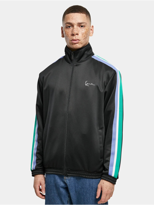 Karl Kani Chaqueta de entretiempo Chest Signature negro