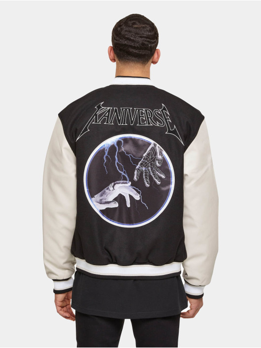 Karl Kani Collegejackor Retro Block College svart