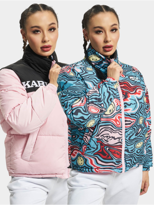 Karl Kani Foretjakker Retro Reversible pink