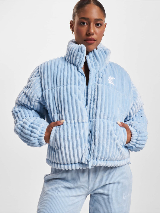Karl Kani Gewatteerde jassen Og Fuzzy Corduroy Short blauw