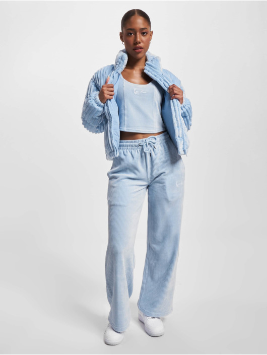 Karl Kani Gewatteerde jassen Og Fuzzy Corduroy Short blauw