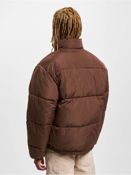 Karl Kani Gewatteerde jassen Chest Signature bruin