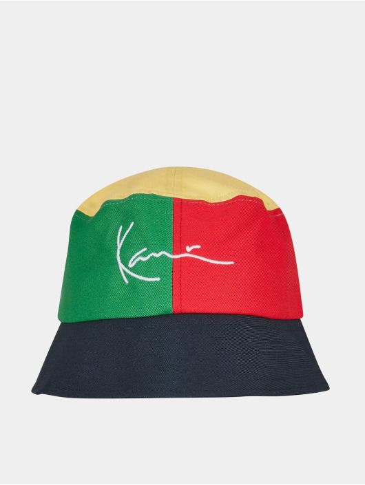 Karl Kani Hat Signature Block Bucket colored