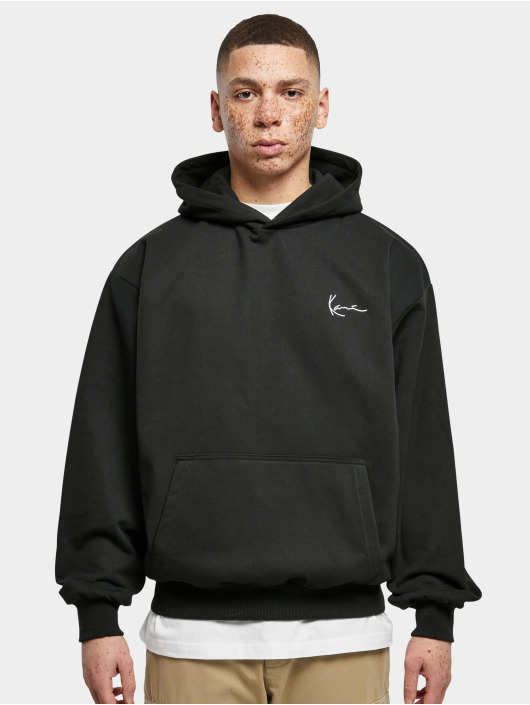 Karl Kani Overwear / Hoodie Chest Signature OS in black 994632