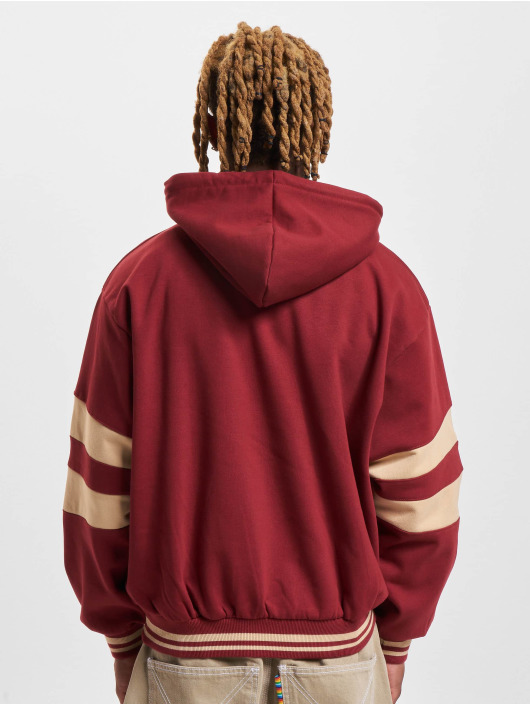Karl Kani Hoodie Varsity OS röd