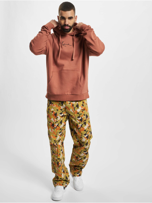 Karl Kani Hoodies Small Signature Essential brun